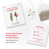 Nutratea Pine Needle & Rose Hip Tea Bags 20s
