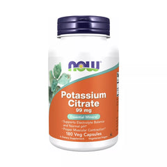 Potassium Citrate 99mg - 180 Capsules | NOW Foods