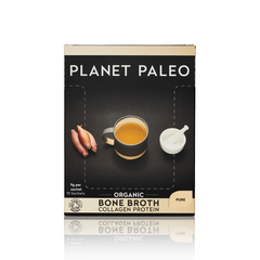 Planet Paleo Organic Bone Broth Collagen Protein Pure CASE 10's