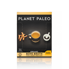 Planet Paleo Organic Bone Broth Collagen Protein Golden Turmeric 9g SINGLE