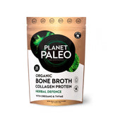 Planet Paleo Organic Bone Broth Collagen Protein Herbal Defence 225g
