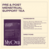 MyOva Pre + Post Menstrual Support, Herbal Loose Leaf Tea 240g