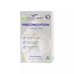 Preconception Multi for Men - 60 Capsules | NaturoBest
