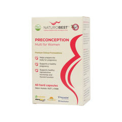 Preconception Multi for Women - 60 Capsules | NaturoBest