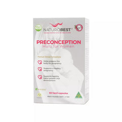 Preconception Multi for Women - 60 Capsules | NaturoBest