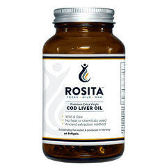 Rosita Premium Extra Virgin Cod Liver Oil Softgels 90s