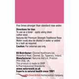 Natures Aid Premium Strength Traditional Rose Water 150ml