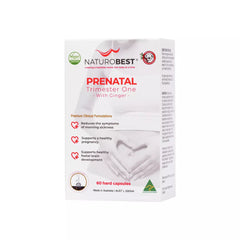 Prenatal Trimester One with Ginger – 60 Capsules | NaturoBest