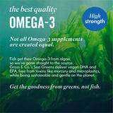 Grass & Co Prime Sea Greens Algae Omega 3 For Women 30s