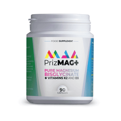 ITL Health PrizMAG+ Pure Magnesium Bisglycinate + Vitamin K2 & D3 90s