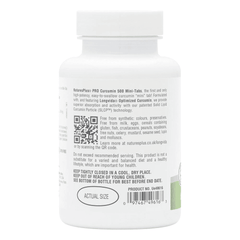 NaturesPlus Pro Longvida Curcumin 500 60s MINI-TABS