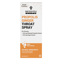 Bee&You Propolis Ginger Throat Spray 30ml