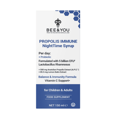 Bee&You Propolis Immune NightTime Syrup 150ml