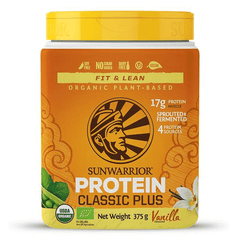 Sunwarrior Protein Classic Plus Vanilla 375g (Orange Tub)
