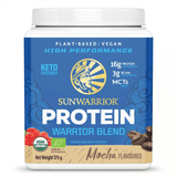 Sunwarrior Protein Warrior Blend Mocha 375g (Blue Tub)