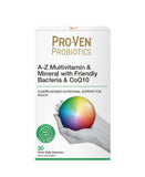 Proven Biotics A-Z Multivitamin & Mineral with Friendly Bacteria & CoQ10 30s
