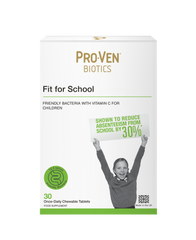 Proven Biotics Fit for School Chewable Tablets 30s