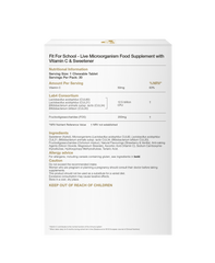 Proven Biotics Fit for School Chewable Tablets 30s