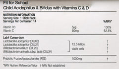 Proven Biotics Fit for School Stick Packs 14s