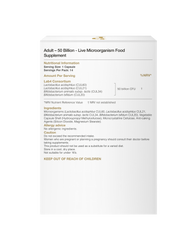 Proven Biotics For Adults 50 Billion 14s