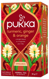 Pukka Herbs Turmeric, Ginger & Orange Herbal Tea 20 Sachets