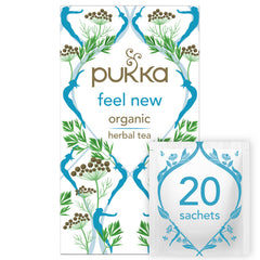 Pukka Herbs Feel New Tea (Formerly Detox) 20's
