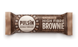 Pulsin Plant Based High Fibre Brownie Peanut Choc Chip 18 x 35g CASE