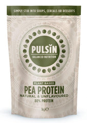 Pulsin Plant Based Pea Protein Natural & Unflavoured 1kg
