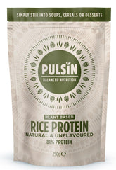 Pulsin Plant Based Rice Protein Natural & Unflavoured 250g