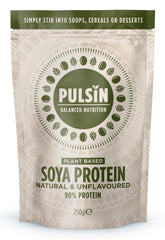 Pulsin Plant Based Soya Protein Natural & Unflavoured 250g