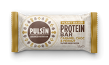 Pulsin Plant Based Protein Bar Caramel Choc & Peanut 50g x 18 CASE