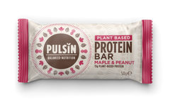 Pulsin Plant Based Protein Bar Maple & Peanut 50g BAR