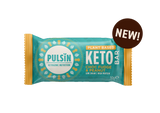 Pulsin Plant Based Keto Bar Choc Fudge & Peanut 18 x 50g CASE