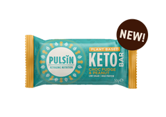 Pulsin Plant Based Keto Bar Choc Fudge & Peanut 50g BAR