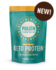 Pulsin Plant Based Keto Protein Vanilla 252g