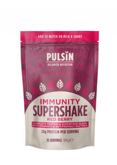 Pulsin Immunity Supershake Red Berry 980g