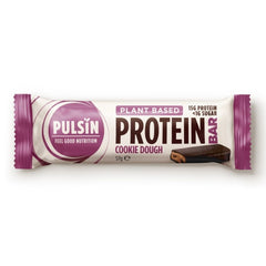 Pulsin Plant Based Protein Bar Cookie Dough 57g BAR