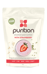 Purition VEGAN Wholefood Plant Nutrition With Strawberry 250g