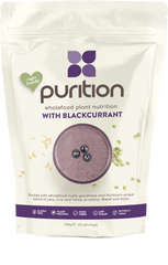 Purition VEGAN Wholefood Plant Nutrition With Blackcurrant 500g