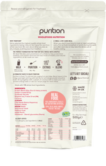 Purition VEGAN Wholefood Plant Nutrition Raspberry 500g