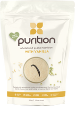 Purition VEGAN Wholefood Plant Nutrition With Vanilla 500g