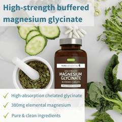 Igennus Pure & Essential Magnesium Glycinate 180s