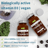 Igennus Pure & Essential Vegan Vitamin D3 1000 IU 365s