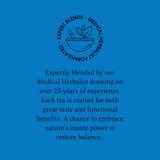 The Herbtender Pure Focus Organic Herbal Tea 18s