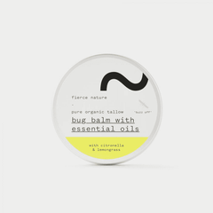 Fierce Nature Pure Organic Tallow Bug Balm with Essential Oils 100g
