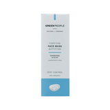 Green People Purifying Face Mask Mattifying Charcoal & Clay 50ml
