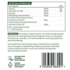Natures Aid Quercetin (Advanced Formula) 90s