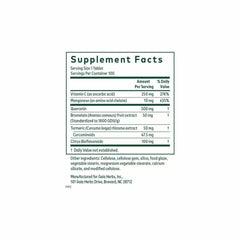 Quercetin Synergy 500 - 100 Tablets | Gaia Herbs