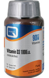 Quest Vitamins Vitamin D3 1000iu 90's