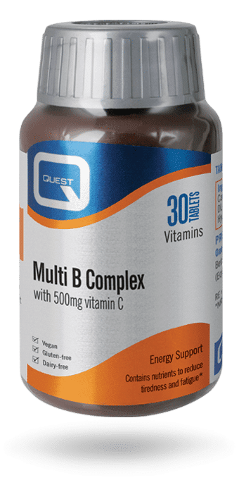 Quest Vitamins Multi B Complex with 500mg Vitamin C 30's